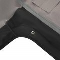 Hecasa Convertible Soft Top Compatible With 1971-1994 Alfa Romeo Spider W Clear Plastic Window Black Sailcloth Vinyl