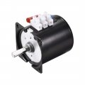 Ac 110v Electric Synchronous Motor Metal Gear Turntable Cw Ccw 80rpm 50-60hz 14w 8mm Dia Central Shaft 