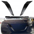 3 Pcs Front Grill Frame Cover Trim For Nissan Sentra S Sv Sr Premium 2020 2021 2022 2023 Carbon Fiber Style Grille Accessories 
