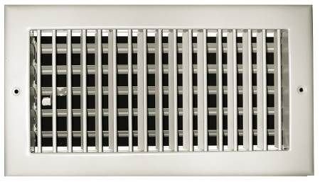 Truaire 12 In X 10 Steel Adjustable 1 Way Wall Ceiling Register