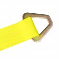 Vulcan Tie Down Axle Straps With Wear Pad 4 Pack Classic Yellow 3 300 Pound Safe Working Load 