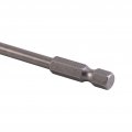 Flat Head Screwdriver Bits 4 Pack 100mm S2 Alloy Steel 1 Hex Shank 3mm-6mm Magnetic Slotted Screwdrivers