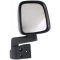Passenger Side Door Mirror For Jeep Wrangler 2003 2004 2005 2006 Manual Non Heated Textured Replacement 55395060ad Ch1321259 
