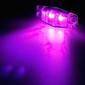 Partsampack Of 10pcs Waterproof Pink Purple Led Side Marker Lights For Cars Truck Trailer Lorry Van Pickup