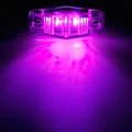 Partsampack Of 10pcs Waterproof Pink Purple Led Side Marker Lights For Cars Truck Trailer Lorry Van Pickup