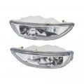 Fog Lights Assembly Replacement For 2001 2002 Toyota Corolla Clear Lens With Halogen Bulbs Driver And Passenger Side