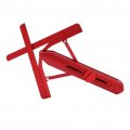 Miter Saw Angle Protractor Duplicator Anti 180a Foldable Wear Proof Aluminium Alloy High Hardness Red For Woodworking