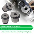 Hummer H3 H3t Front Differential Support Bracket Bushings Kit 3 Piece Mount Bushing Set Replace For 15773961 25872770 15856421