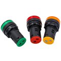 Baomain Ad16-22d S Ac220v 20ma Energy Saving Led Indicator Light Green Yellow 1 Red 1 22mm 0 86 Pack Of 3