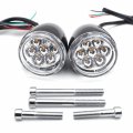 Httmt- Glossy Black Rear Led Running Brake Turn Signal Indicator Light With Clear Lens Compatible 92-17 Xl883 1200 02-05 Fxst P
