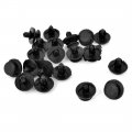 20 Pcs Plastic Push Type Fastener Rivets Fender Clips For 8mm Dia Hole 