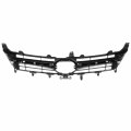Non Pre-collision System Factory Style Front Bumper Grill Grille Assembly With Smoke Chrome Moulding Compatible Toyota Camry Se