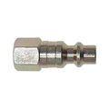 Interstate Pneumatics Cph420 1 4 Inch Industrial Steel Coupler Plug 8 Female Npt 