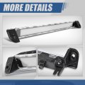Auto Dynasty 3d Led Clear Lens Third 3rd Rear Brake Light High Mount Stop Lamp Compatible With Pathfinder Infiniti Qx4 01-04
