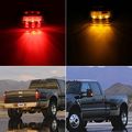 Hercoo Dually Bed Fender Side Marker Lights Led Aftermarket Replacement For 1999-2010 Ford Super Duty Full Kit Smoke