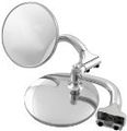 3 Curved Arm Peep Mirror With Convex Glass 