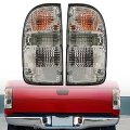 2-pack Tail Lights Assembly Smoked With Bulbs Driver Passenger Side Replacement For T-acoma 2001-2004 To2800139 8156004060 