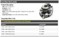 Front Wheel Bearing Hub Assembly Compatible With 1998-2001 Gmc Jimmy 2wd Abs Brakes