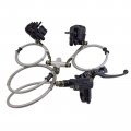 Front Disc Brake Master Cylinder Hydraulic Caliper Assembly With Rear Pads For Chinese 110cc 125cc 150cc 200cc 250cc Atv Four