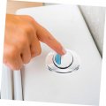 Osaladi 4pcs Toilet Remote Control Button Dual Flush Kit Plastic Push Part For Round Bathroom Accesories Abs