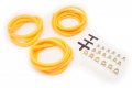 Autobahn88 Engine Room Silicone Vacuum Hose Dress Up Diy Kit Compatible With Chevrolet All Models Orange