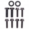 Motoku Front Driver And Passenger Side Seat Tub Mounting Bolts Screw For Jeep Wrangler 1997-2006
