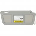 Ocpty Sun Visor Fit For 2004 2005 2006 2007 2008 2009 2010 2011 Mazda Rx-8 With Sunroof And Light Gray Left Driver Side