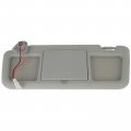 Sun Visor Fit For 2004 2005 2006 2007 2008 2009 2010 2011 Mazda Rx-8 With Sunroof And Light Gray Left Driver Side
