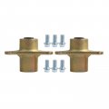 Tdpro 3 Stud Hub Rear Axle Wheel 15mm For Go Kart Mini Bike Atv Quad Buggy Trike