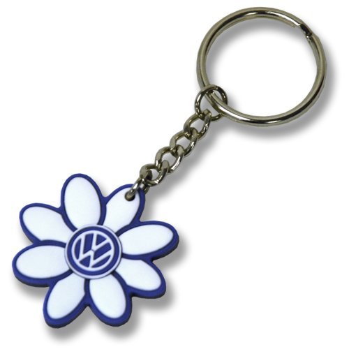 Volkswagen Daisy White Key Chain