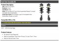 Front Strut And Coil Spring Assembly Kit 2 Piece Compatible With 2011-2016 Kia Sportage