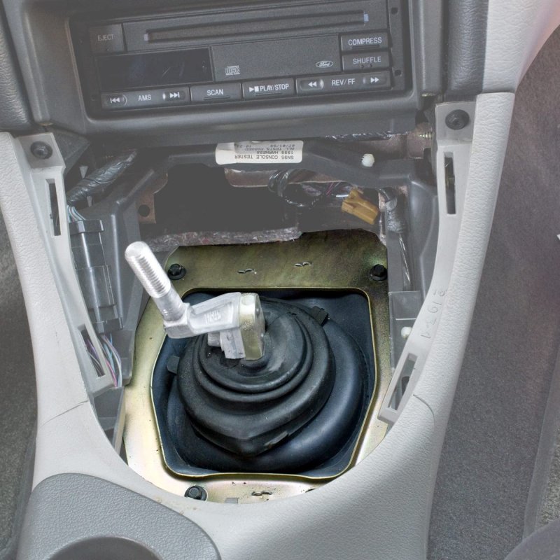Lower Shift Boot With Metal Support Bracket Made For Mustang 1979-2004