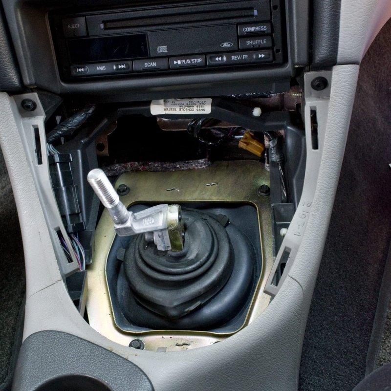 Lower Shift Boot With Metal Support Bracket Made For Mustang 1979-2004