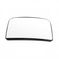 Exterior Mirror Glass Driver Or Passenger Right Left Side Fit For 2004-2010 Chevy Express Gmc Savana W O Heated Lower Chrome 