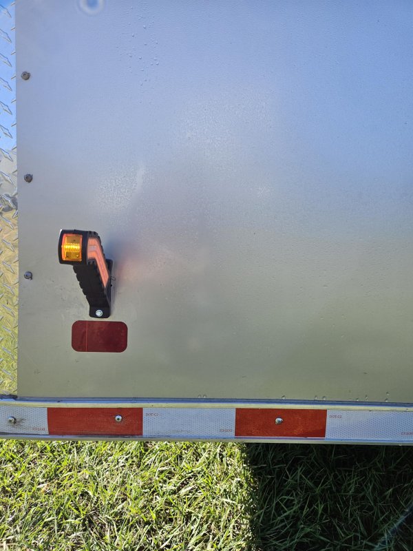 Led Marker Lights Edgemarker Set Of 2 Amber Red Modern Style Trailer And Truck European Look Waterproof Rv Camper Boat Enclosed