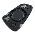 Spieg Driver Side Mirror Glass Replacement For Tesla Model S 2012-2022 Heated W Backing Plate Left