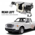 Saihisday 8l5z-1326413-a Door Lock Latch Assembly Rear Lower Driver Side Replacement For Ford Ranger 1998-2011 Rear Left