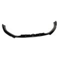 3pcs Front Bumper Lip Abs Glossy Black For 2008-2012 Audi A5 Quattro 2010-2012 