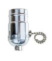 Socket Pull Chain 3-way Nickel 