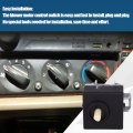 Hvac Blower Motor Control Switch Fits For 2008-2015 Peterbilt 384 Replace 599-5000 Q21-6012