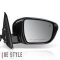 Auto Dynasty Ni1321274 Factory Style Passenger Right Side Mirror Manual Folding Power Adjust Heated Glass Turn Signal