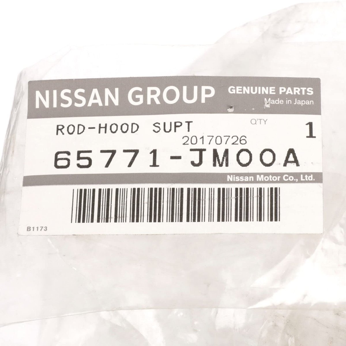 Support Rod 65771-jm00a For Car Direct Replacement Modern Style Smooth Finish