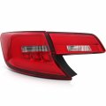 Ocpty Tail Light Assembly Pair Replacement For Toyota Camry 2012-2014 Black Housing Red Lens Driver Passenger Side