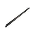 Door Window Sweep For Chevy Silverado 3500 2011 2012 2013 Front Passenger Side Outer Black Aluminum Plastic Rubber Replacement 