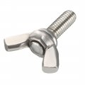 Uxcell Wingbolt Butterfly Wing Thumb Hand Screws Bolts M6x16mm 1mm Pitch Carbon Steel 10pcs