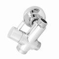 G1 2 Wall Mounted Round Copper Bathroom Shower Diverter Separator With Base Accessories