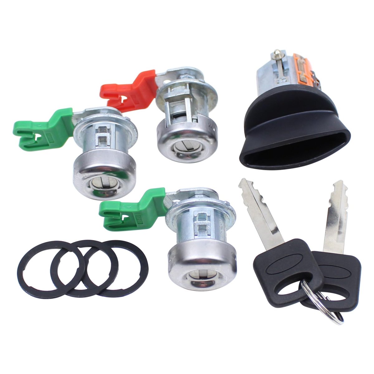 Ignition Switch And Door Lock Cylinder Tailgate Kit Dl5885 For Ford F150 F250 F350 Explorer Sport 1997 2007 Lincoln Blackwood