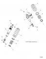 Polaris Rzr Spring Titanium Metallic Genuine Oem Part 7044225-632 Qty 1