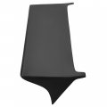 Kuafu Roof Spoiler Compatible With 1988-1991 Honda Civic Ef9 Hatchback Models J S Racing Style Rear Top Lip Wing Primer Black