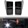 Ranger Xp 1000 Taillights 18-23 Smoked Black Led Tail Lights Rear Brake Stop For Polaris Crew 2018-2023 Accessories 2pcs 